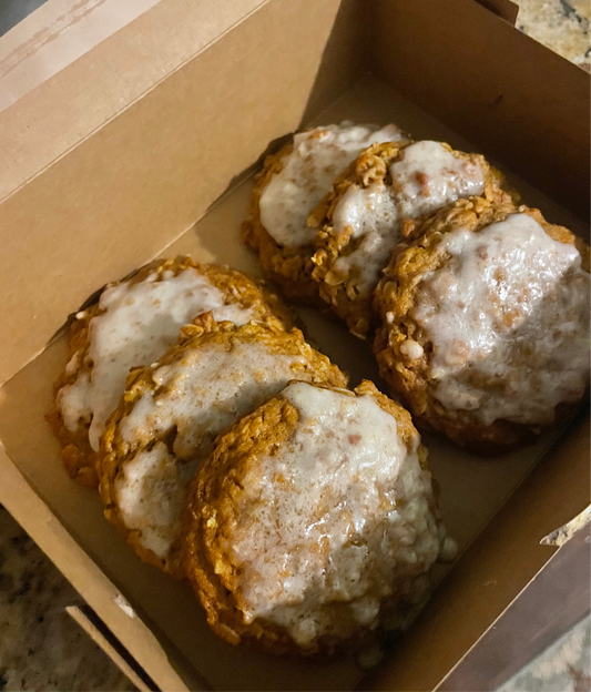 Brown Butter Pumpkin Oatmeal Cookies