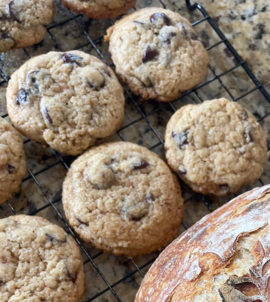 Sourdough Chocolate Chip Cookies
